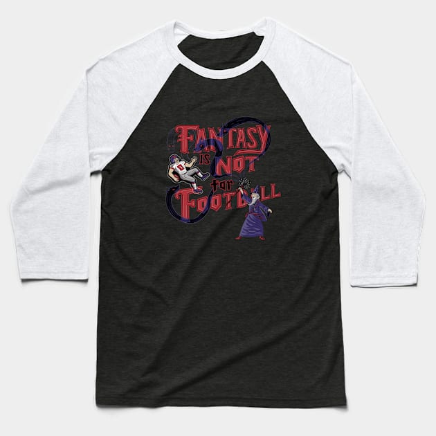 Fantasy Football Baseball T-Shirt by Lalamonte